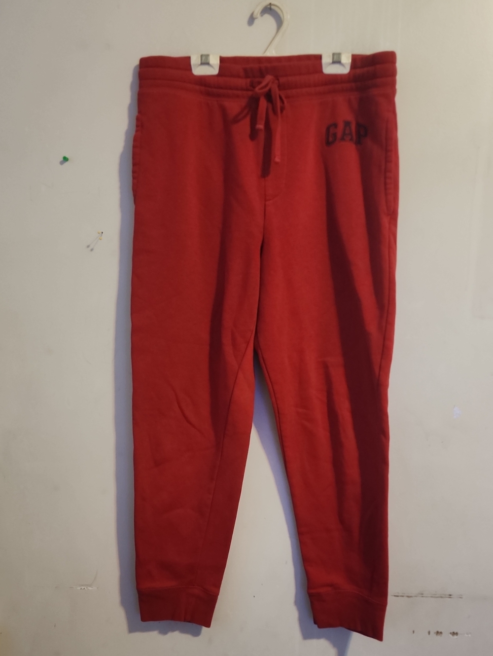GAP Kids Brick Red Drawstring Joggers